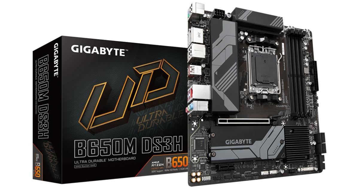 Gigabyte B M Ds H Amd Ryzen Series Am Ddr Pcie Xm