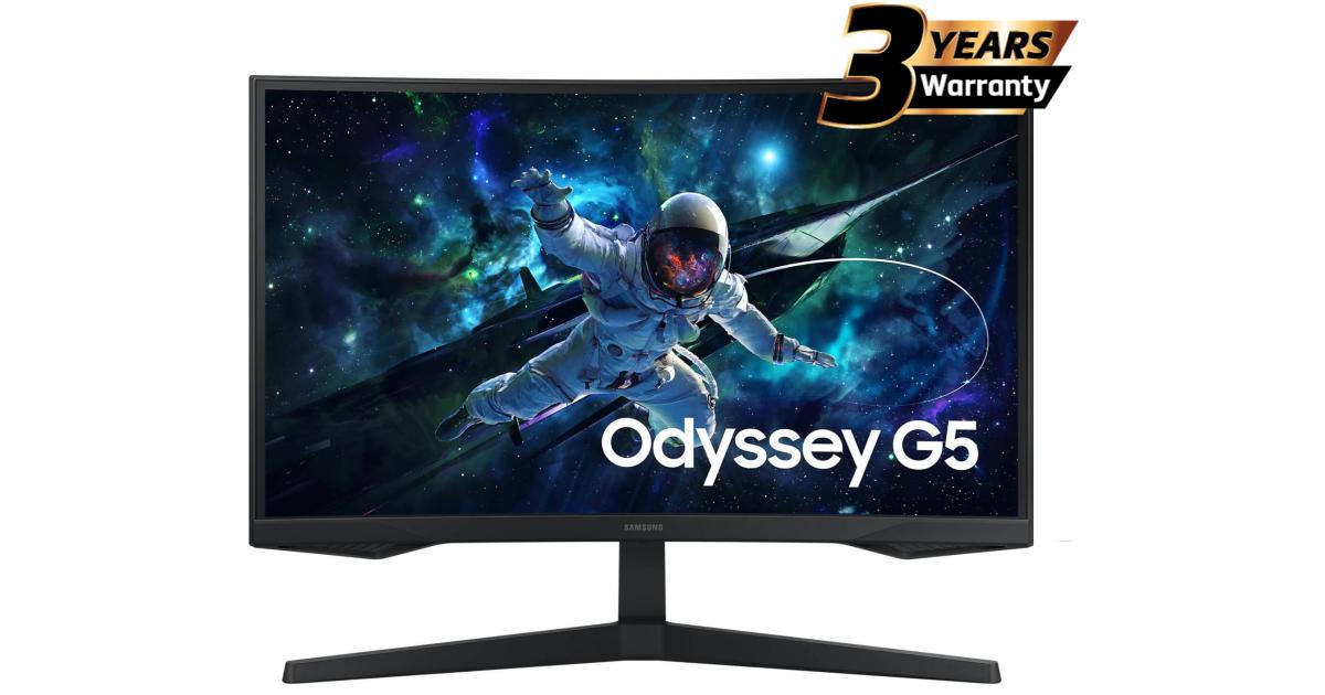 Samsung Odyssey G Cg Gaming Monitor Va K Qhd X