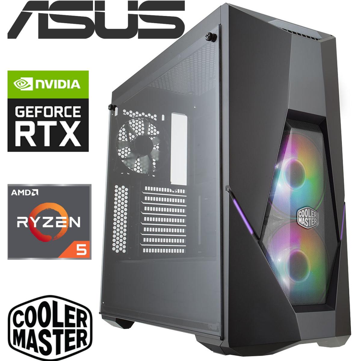 ゲーミングPC Ryzen5 3600/RTX2060S/16GB/1TB-