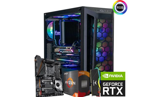 AMD RYZEN 9 5950X // RTX 3080 10GB // 32GB RAM - Custom Build