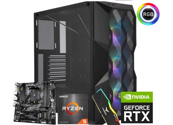 AMD RYZEN 5 5600X // RTX 3060 Ti // 16GB RAM - Gaming PC