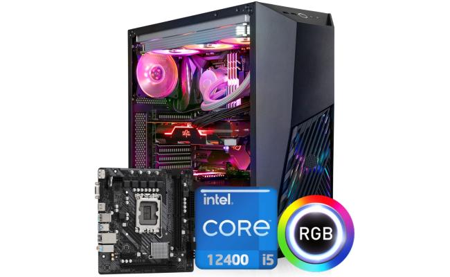 INTEL CORE I5 12400 w/ Integrated Graphics // 16GB RAM - Custom PC