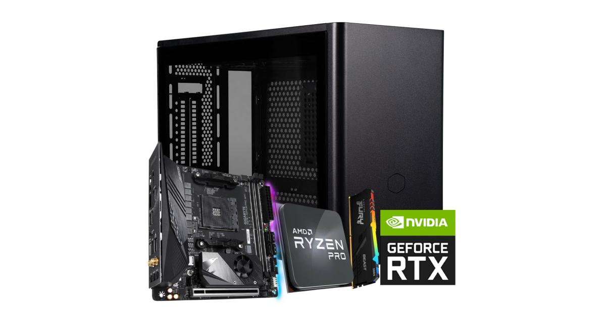 AMD RYZEN 5 5650G RTX 3060 12GB 16GB RAM MINI ITX BUILD amd-ryzen-5-5650g-rtx-3060-12gb-16gb-ram-mini-itx-build