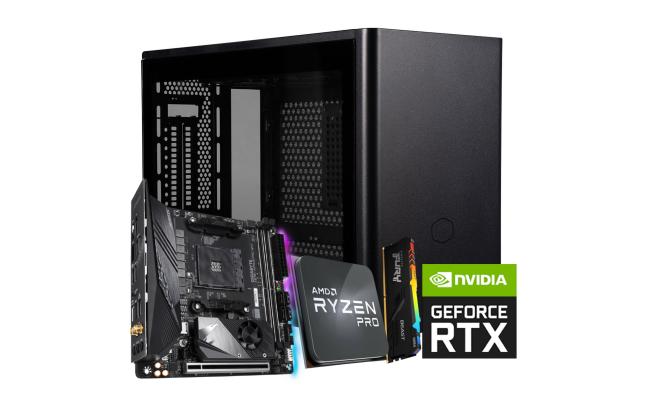 AMD RYZEN 5 5650G // RTX 3060 12GB // 16GB RAM  MINI ITX BUILD