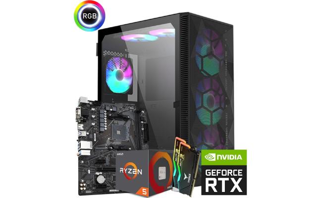 AMD RYZEN 5 3500X // RTX 3050 8GB // 16GB RAM - Custom Build