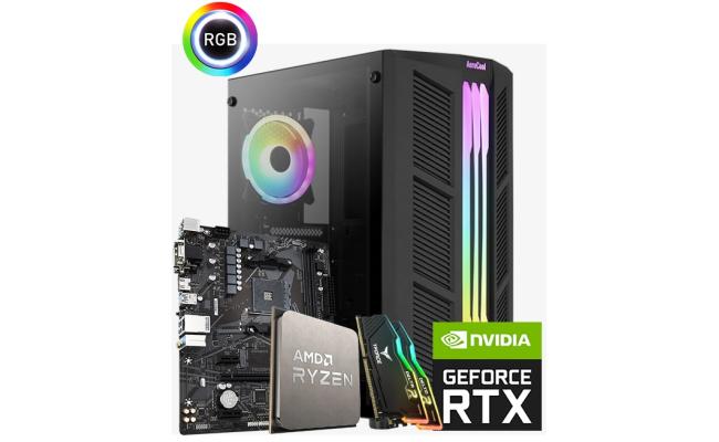 AMD RYZEN 5 5500 // RTX 4060 8GB // 16GB RAM  - PC Build
