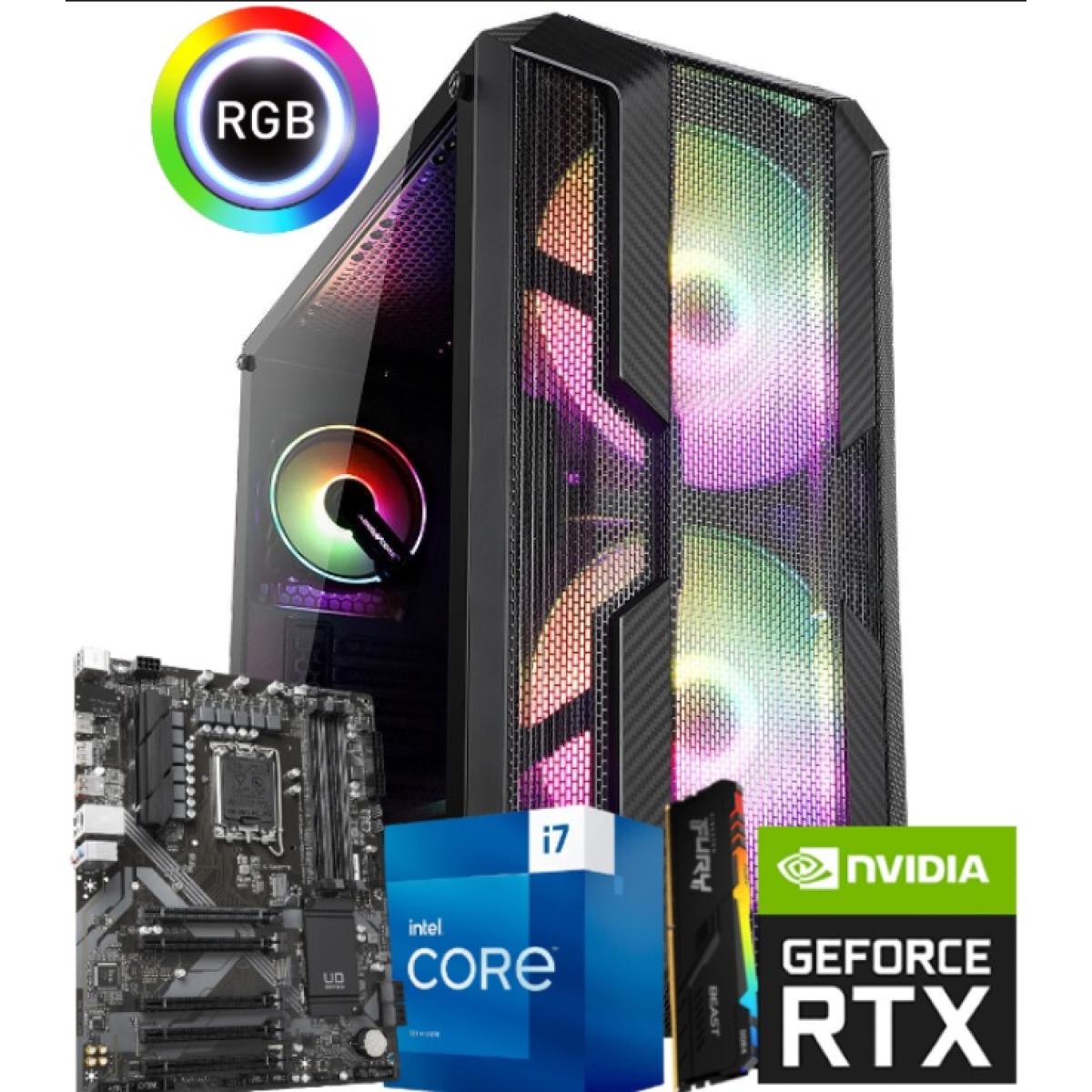 Intel Core I7 13700f Rtx 4070 Ti 12gb 16gb Ram Ddr4 Custom Pc Gaming Build Os Jordan 9904