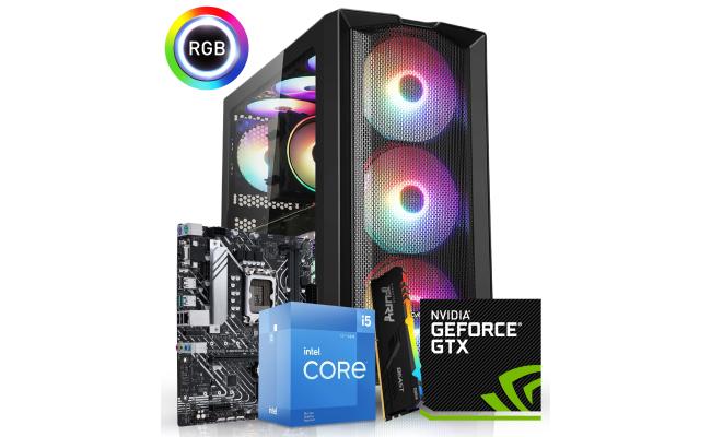 INTEL CORE i5 12400F // GTX 1650 // 16GB RAM - Custom PC