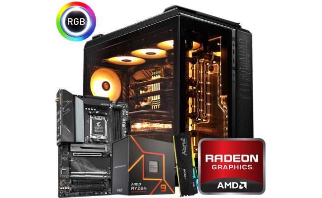 AMD RYZEN 9 7900 // AMD RX 7900 XTX 24GB // 32GB RAM - PC Build