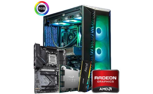 AMD RYZEN 9 9950X // AMD RX 7900 XTX 24GB // 32GB RAM - PC Build