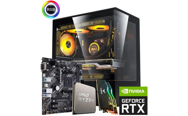 AMD RYZEN 5 5600 // RTX 4060 8GB // 16GB RAM  - PC Build