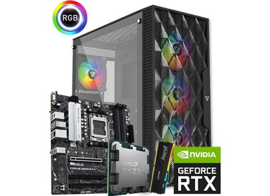 AMD RYZEN 7 7800X3D // RTX 4070 12GB // 16GB RAM - PC Build