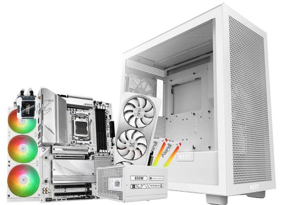 AMD RYZEN 7 7800X3D // RTX 4070 Super 12GB // 32GB RAM DDR5 - Special White Build