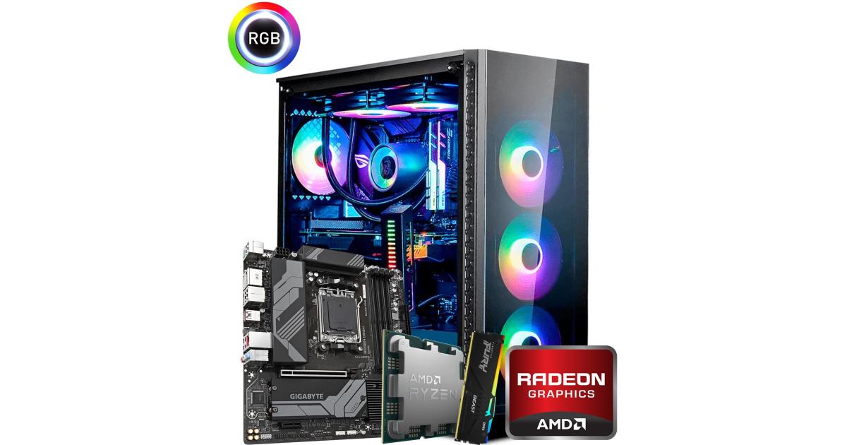 AMD RYZEN 7 7800X3D // AMD RX 7800 XT 16GB // 32GB RAM - PC Build | OS ...