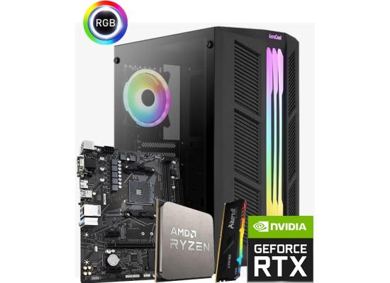 AMD RYZEN 3 3100 // RTX 3050 6GB // 8GB RAM - Gaming Build