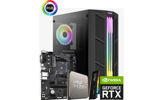 AMD RYZEN 3 3100 // RTX 3050 6GB // 8GB RAM - Gaming Build