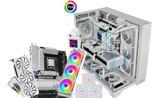 INTEL CORE i7 14700KF // RTX 4070 Ti SUPER 16GB // 32GB RAM DDR5 - Special Lian Li Full White Build