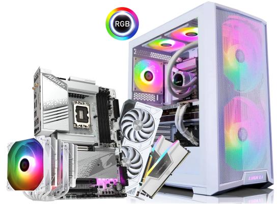 INTEL CORE i7 12700 // RTX 4070 Super 12GB // 32GB RAM DDR5 - Elegant White Build