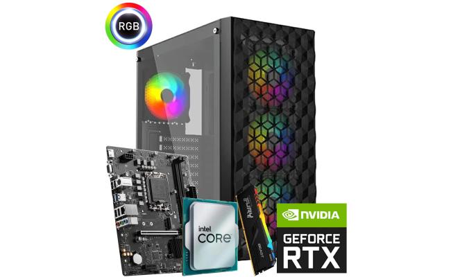 INTEL CORE i7 13700F // RTX 4060 Ti 8GB // 16GB RAM DDR4 - PC Build