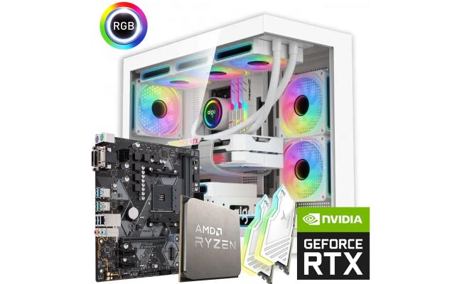 AMD RYZEN 7 5700X3D // RTX 5060 8GB // 16GB RAM  - PC Build