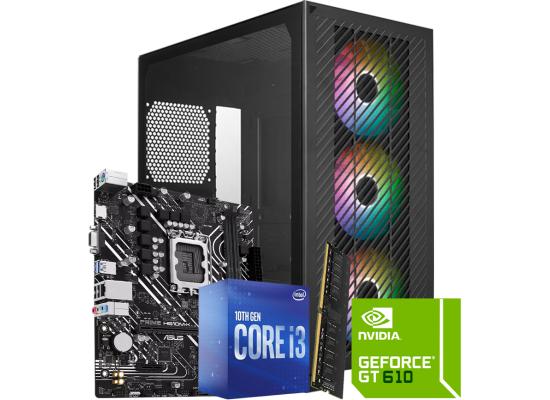 INTEL CORE I3 10100F // GT 610 2GB // 8GB RAM - Low Budget Build