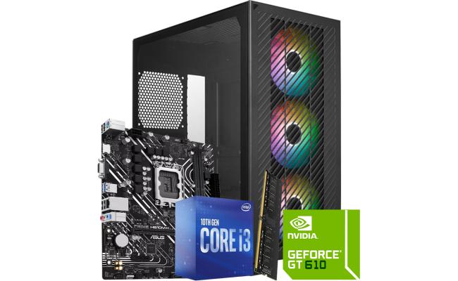 INTEL CORE I3 10100F // GT 610 2GB // 8GB RAM - Low Budget Build