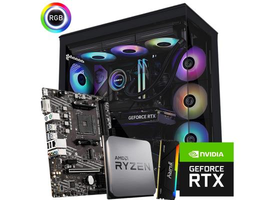 AMD Ryzen 5 5500X3D // RTX 5060 8GB // 16GB (1X16) RAM DDR4 - PC Build