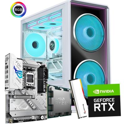 AMD RYZEN 9 9950X3D2 // RTX 5080 16GB // 32GB (2X16) RAM DDR5 - Ultra-End White PC Build