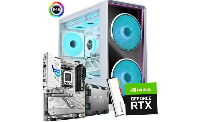 AMD RYZEN 9 9950X3D2 // RTX 5080 16GB // 32GB (2X16) RAM DDR5 - Ultra-End White PC Build AMD RYZEN 9 9950X3D2 // RTX 5080 16GB // 32GB (2X16) RAM DDR5 - Ultra-End White PC Build