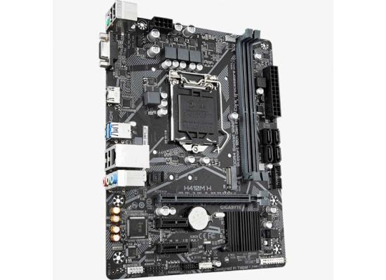 GIGABYTE  H410M H Intel H410  LGA 1200 USB 3.1 M.2 Motherboard