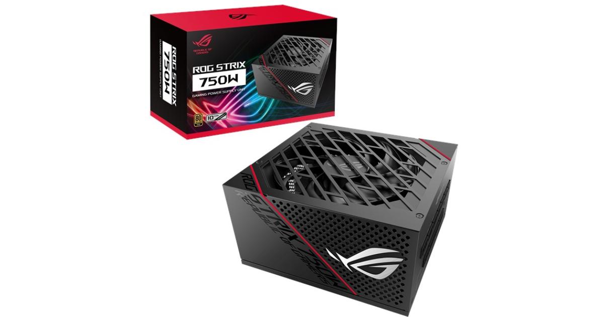 ASUS ROG Strix 750W 80+ Gold Power Supply, Fully modular cables ROG