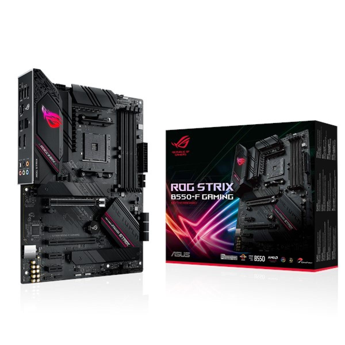 ASUS ROG STRIX B550-F GAMING AMD AM4 B550 ATX gaming motherboard