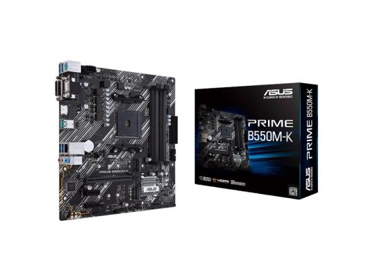 ASUS PRIME B550M-K (Ryzen AM4) micro ATX motherboard with dual M.2