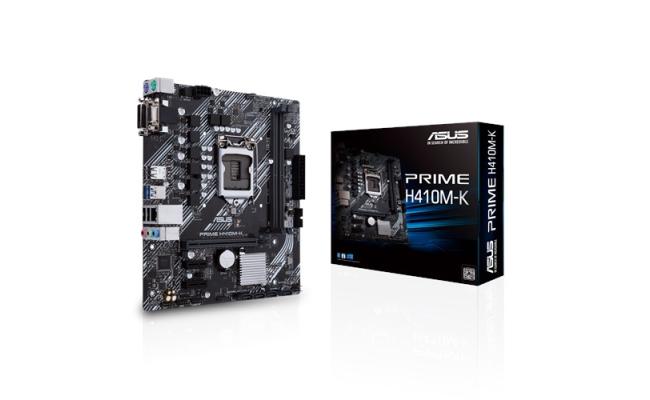 ASUS PRIME H410M-K Intel® H410 (LGA 1200) mic-ATX motherboard with DDR4 support