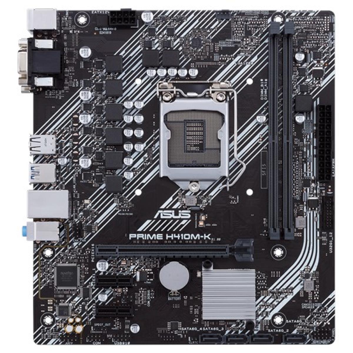 ASUS PRIME H410M-K Intel® H410 (LGA 1200) mic-ATX motherboard with DDR4