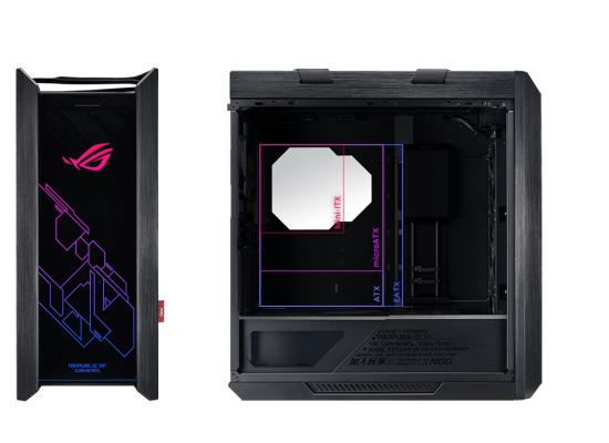 Asus ROG Strix Helios GX601, BLACK Gaming Case With Tempered Glass, Aluminum Frame