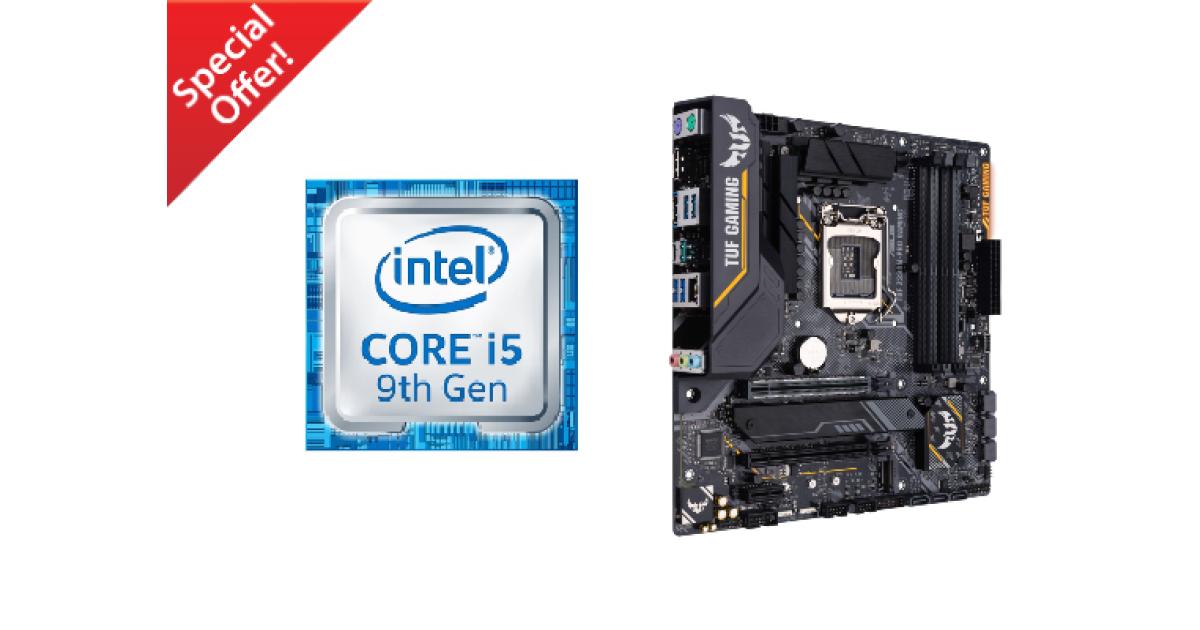 ASUS TUF Z390M PRO GAMING MOTHERBOARD + INTEL CORE ...