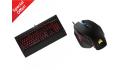 CORSAIR K68 MECHANICAL GAMING RED BACKLIGHT CHERRY MX RED KEYBOARD + CORSAIR M65 RGB 12,000 DPI WIRED MOUSE (BUNDLE)