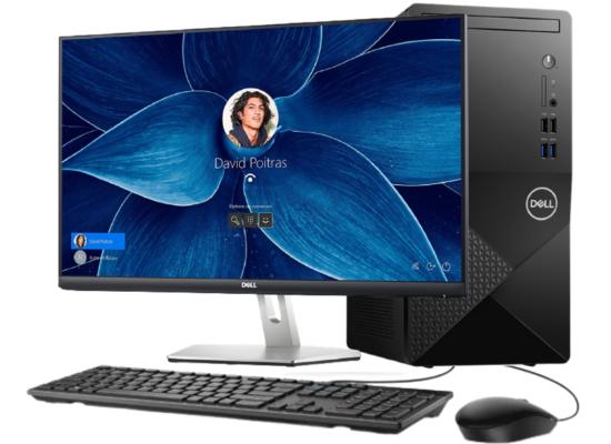 Dell Vostro 3910 Desktop i3-12100 // 4GB DDR4 Memory // 1TB HDD w/ (Dell  Wired Combo) + Dell S2721HN 27" IPS Full HD (1080p) 75Hz Monitor- Business Bundle