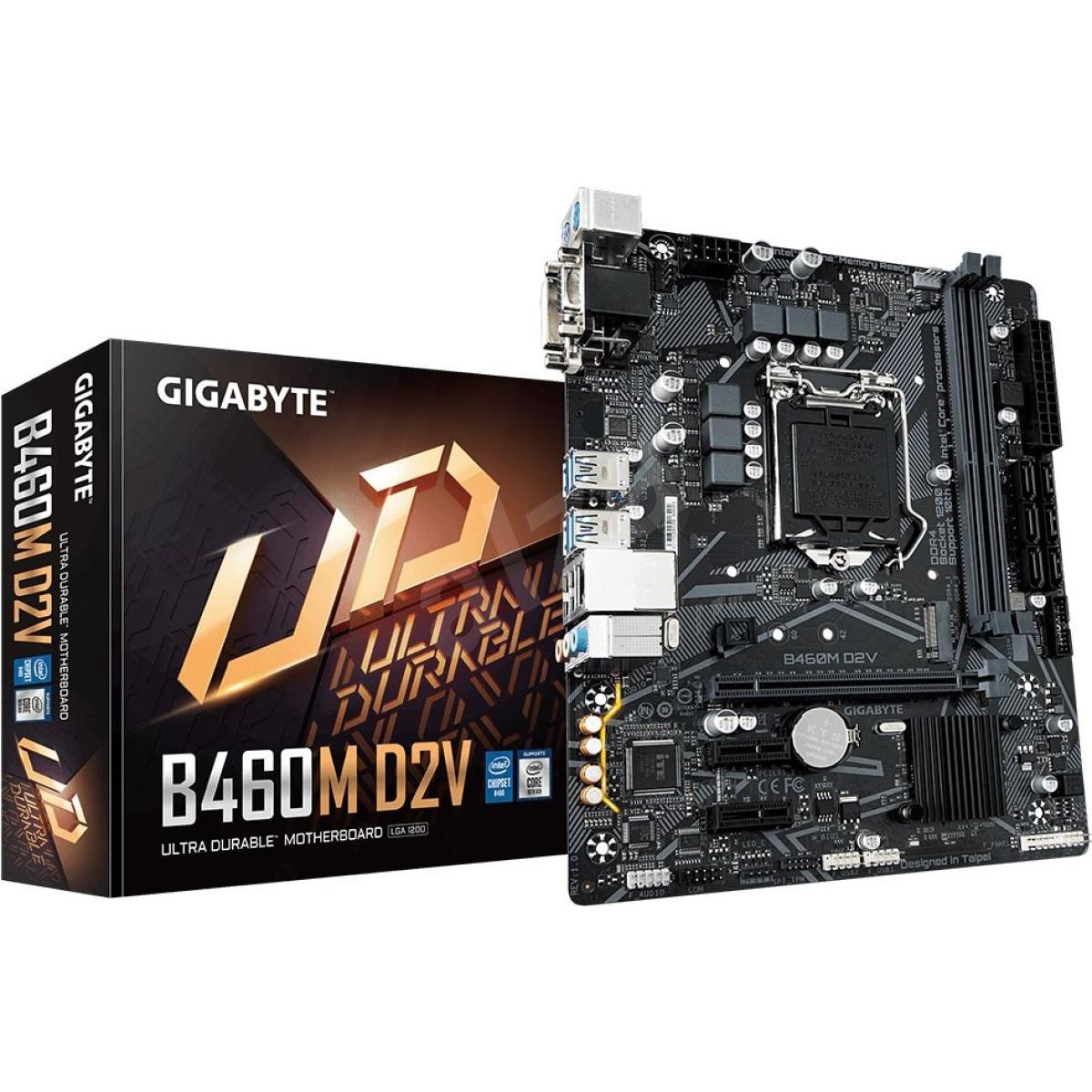GIGABYTE B460M D2V Intel B460 USB 3.1 M.2 Motherboard