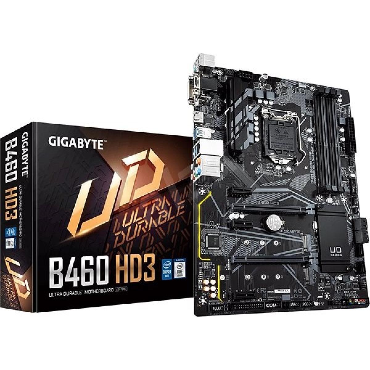 GIGABYTE B460 HD3 Intel B460 LGA 1200 USB 3.1 M.2 Motherboard