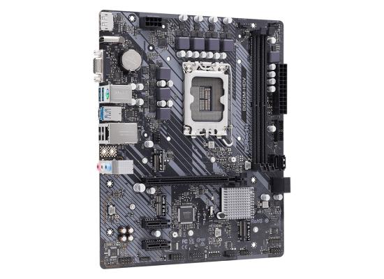 ASROCK B660M-HDV LGA 1700, Intel 12th, DDR4 mATX Motherboard ,M.2, PCIe 4.0, USB 3.2 Gen1 Type-C, Gigabit LAN