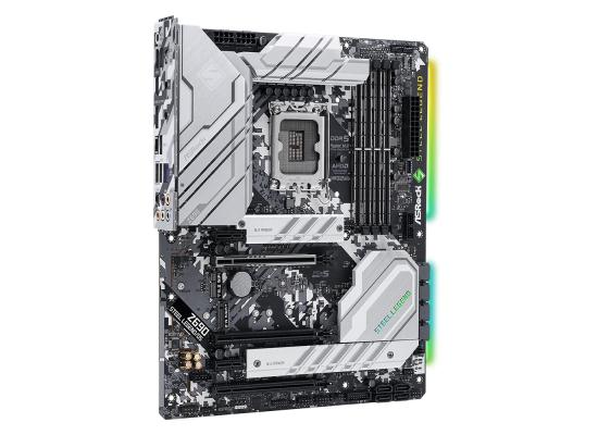 ASROCK Z690 STEEL LEGEND LGA 1700, Intel 12th, DDR5 ATX Motherboard ,M.2, PCIe 5.0, USB 3.2 Gen2X2 Type-C, 2.5GbE LAN