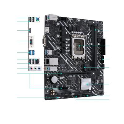 ASUS PRIME H610M-K DDR4 LGA 1700, Intel 12th M.2, PCIe 4.0 ,USB 3.2 Gen1-mATX Motherboard