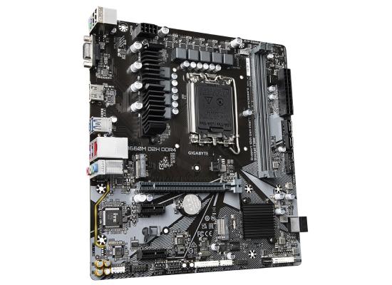 GIGABYTE B660M D2H DDR4 LGA 1700, Intel 12th,mATX Motherboard ,M.2, PCIe 4.0, USB 3.2 Gen1, 2.5GbE LAN