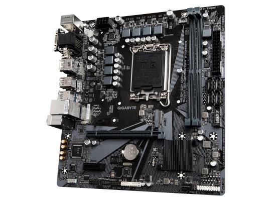 GIGABYTE H610M S2H DDR4 LGA 1700, Intel 12th M.2, PCIe 4.0 ,USB 3.2 Gen1-mATX Motherboard