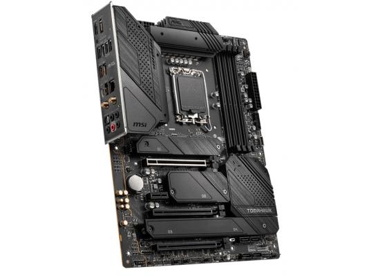 MSI MAG Z690 TOMAHAWK WIFI 6,LGA 1700, Intel 12th, DDR4 ATX Motherboard ,Quad M.2, PCIe 5.0, USB 3.2 Gen2X2 Type-C