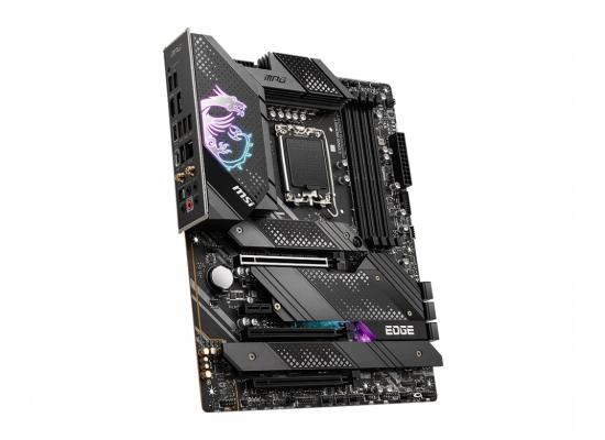 MSI MPG Z690 EDGE WIFI LGA 1700, Intel 12th, DDR4 ATX Motherboard ,Quad M.2, PCIe 5.0, USB 3.2 Gen2X2 Type-C