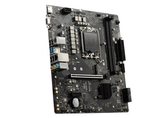 MSI PRO B660M-E DDR4 LGA 1700, Intel 12th PCIe 4.0 USB 3.2 Gen1 M.2 mATX Motherboard