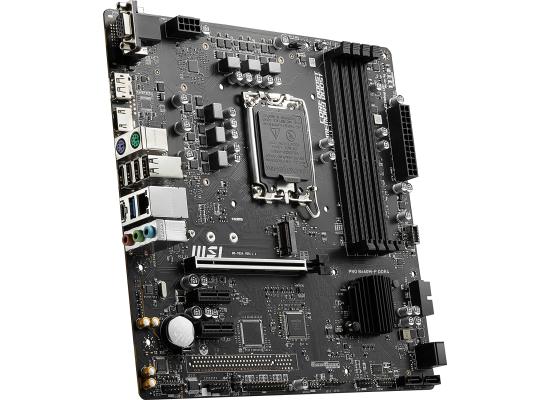 MSI PRO B660M-P LGA 1700, Intel 12th, DDR4 mATX Motherboard ,M.2, PCIe 4.0, USB 3.2 Gen2